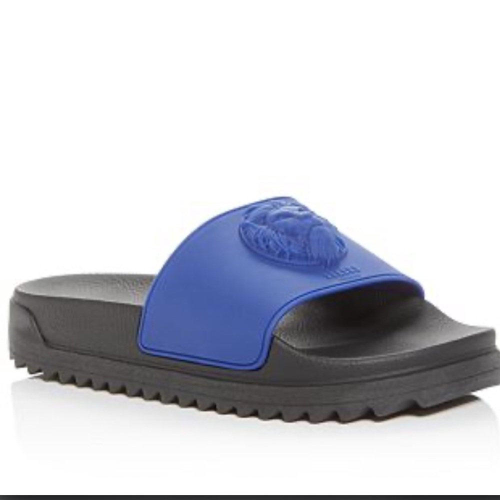 Versus Versace Lion Slide Sandals